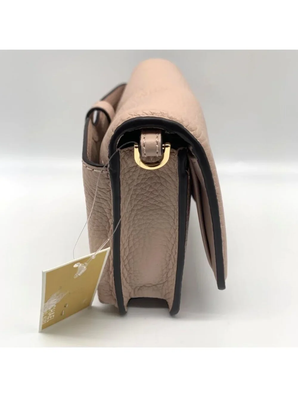 Michael Kors Blush Pink Leather Jet Set Charm Phone Crossbody